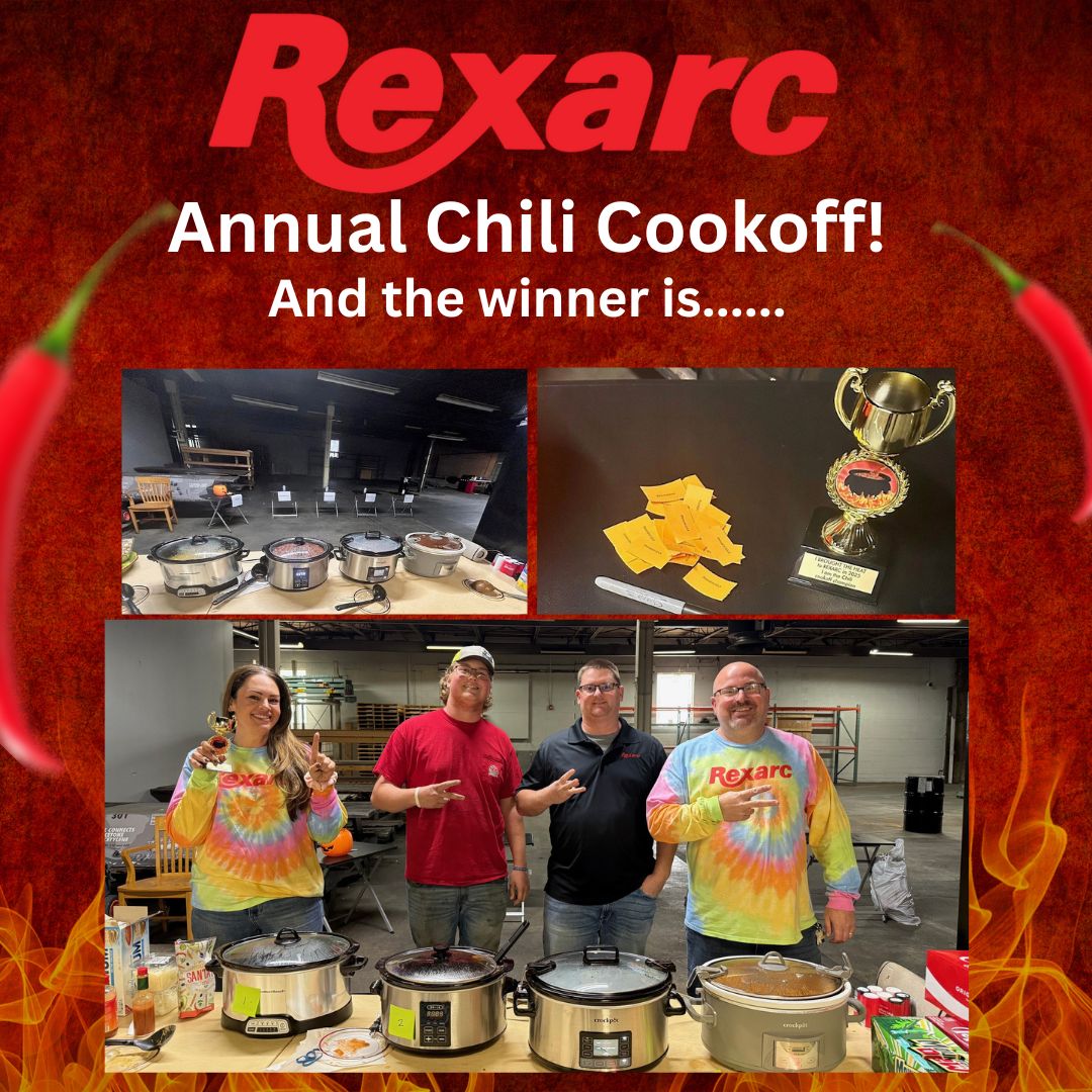 <a href="/rexarcinc/">Rexarc International Inc.</a> Team Members enjoyed a delicious lunch and some friendly competition for our 2025 Annual Chili Cookoff! Congratulations to <a href="/DevonMoyer/">Devon Moyer</a> for taking home the trophy! Until next year!

#Rexarc  #WeLoveGas
