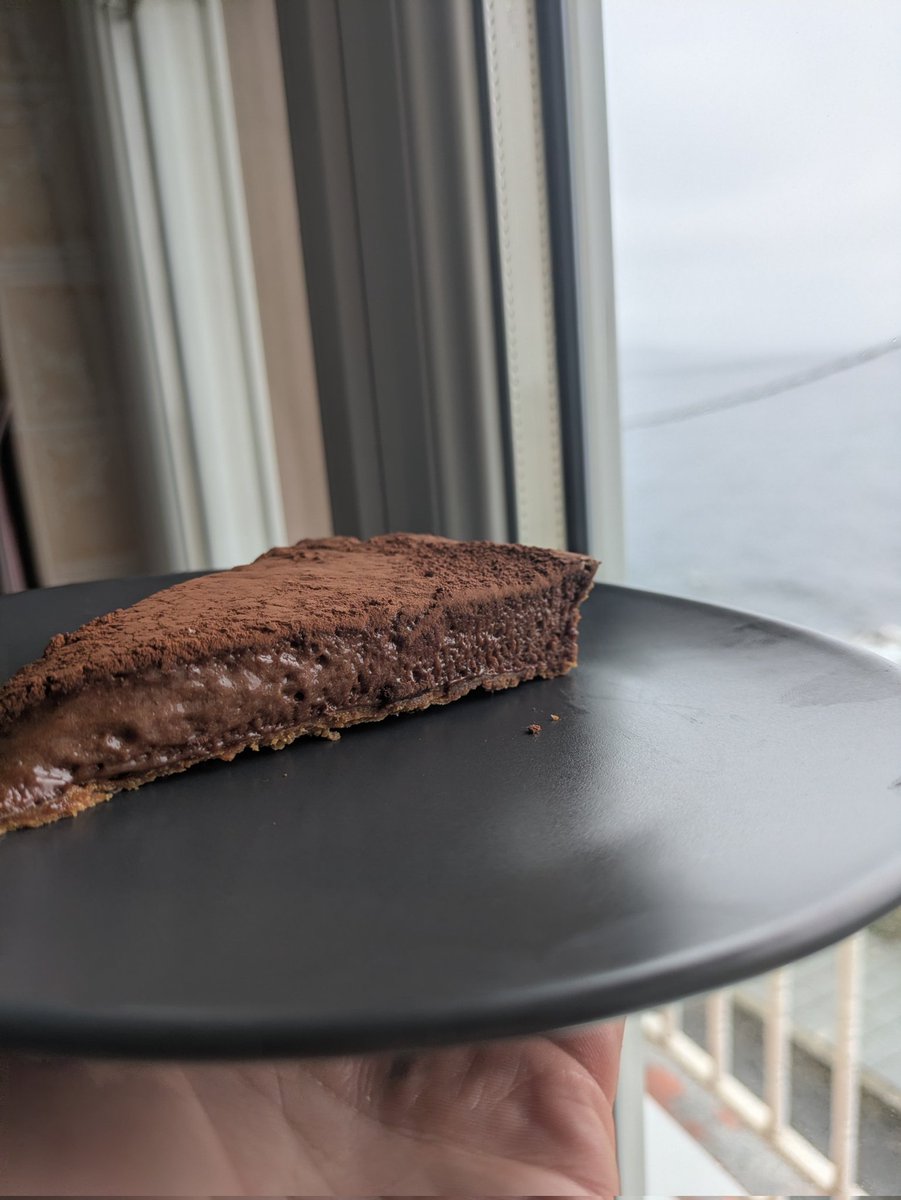 Después de 15 pruebas... Tarta au chocolat de l'ambroisie 🖖