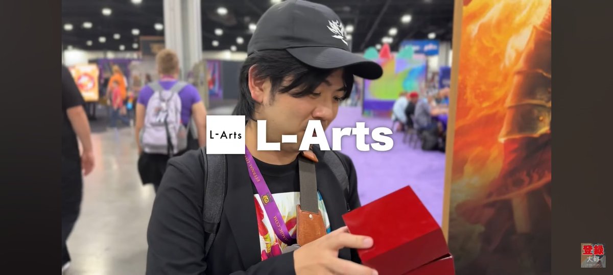l_artifacts's tweet photo. 今回スポンサードさせていただいた、《開封大好きよしひろ》さんのMagicConアトランタ動画が始まりました🎉
初っ端から衝撃的な動画になっております…！毎回新たな試みで工夫されてて凄い🔥 https://t.co/UR7iWpKZq2