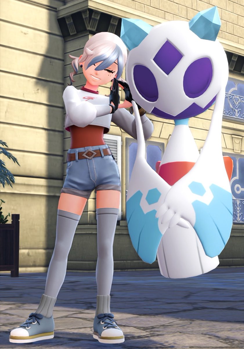 눈여아랑 커플룩🤍❤️🩵
머리장식 귀여운거 나오면 좋겠다🥹

 #PokemonLegendsZA