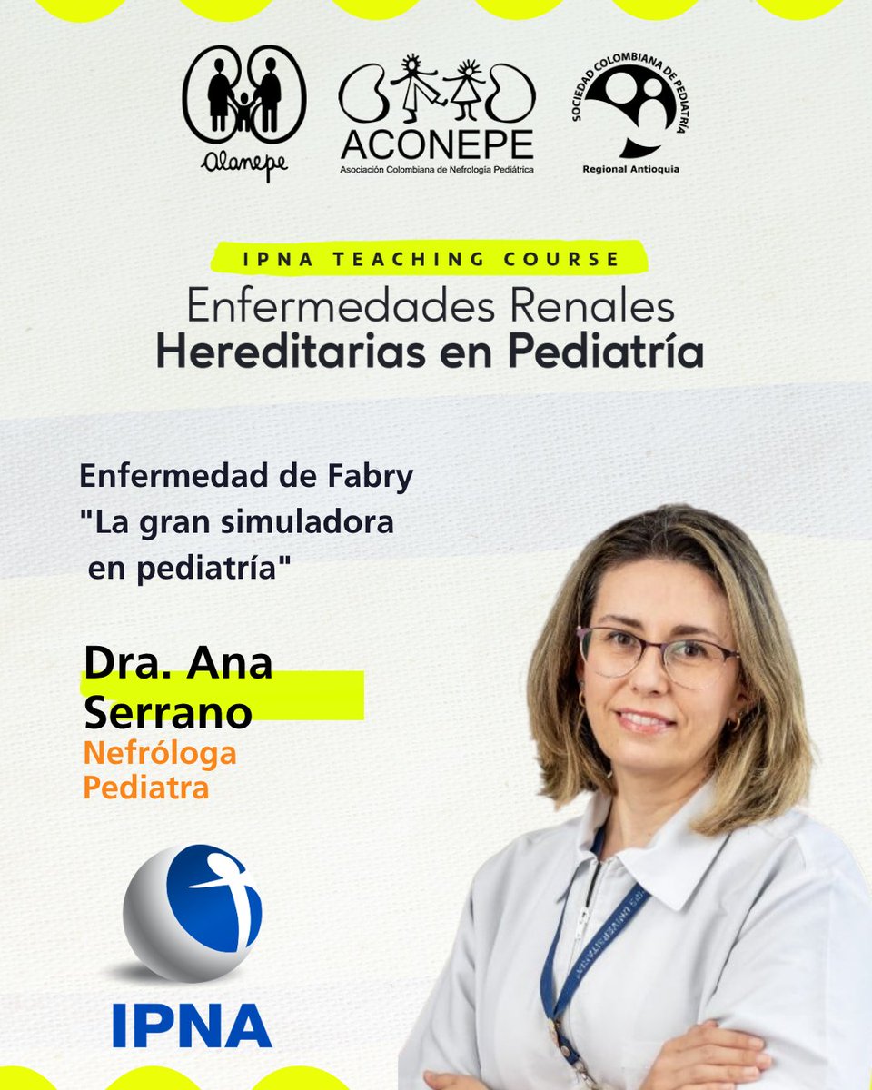 Asociación Colombiana de Nefrología Pediátrica tweet media