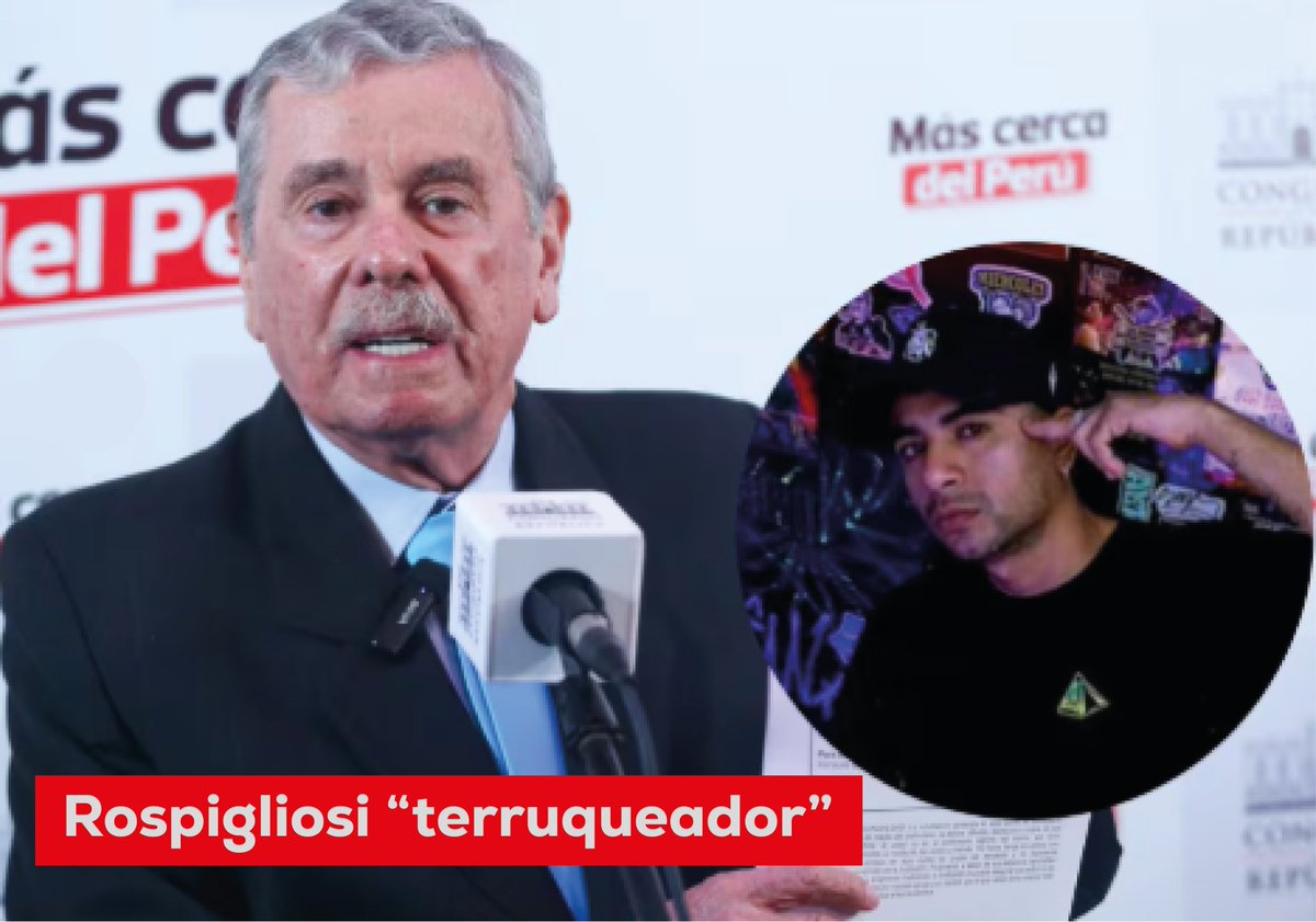 Condenamos enérgicamente las declaraciones de Rospigliosi, quien tuvo la vileza de llamar “terruco” a Eduardo Ruiz, joven asesinado en la marcha del 15 de octubre. Exigimos una rectificación inmediata y disculpas públicas a su familia. #JusticiaParaEduardoRuiz