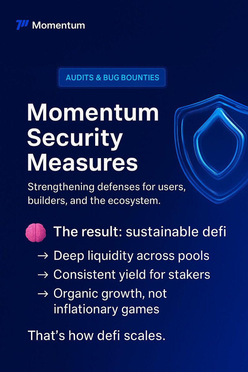 MamangWhy29349's tweet photo. Momentum strengthens DeFi from the ground up — uniting liquidity, boosting yields, and protecting the ecosystem. 💪
Join the movement toward smarter, safer DeFi today! 
let's join with us @MMTFinance https://t.co/k7tGFhokS2