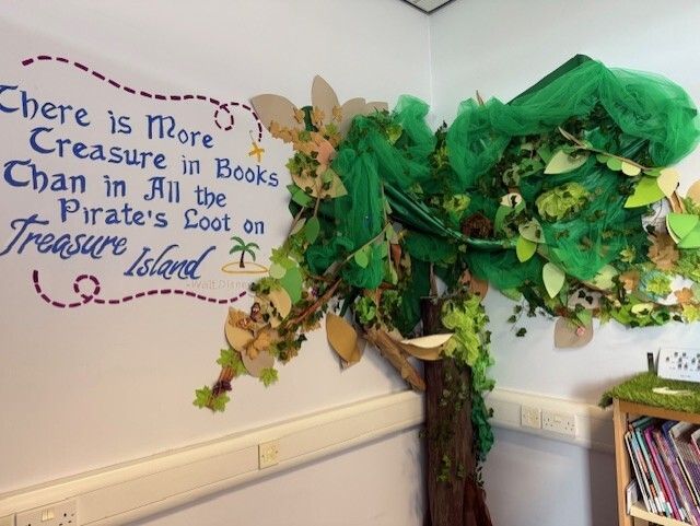 "Reading unlocks imagination, builds empathy, and fuels lifelong learning. That’s why Stanground St John’s proudly promotes a love of reading every day! 📚✨ 

#ReadingMatters #StangroundReads"