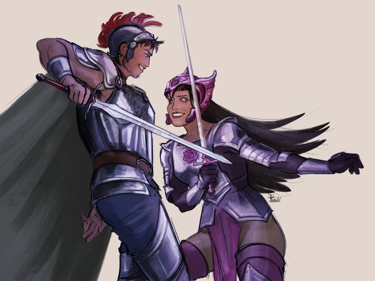 swordfighting as a flirting tactic #spstendy #sptwt