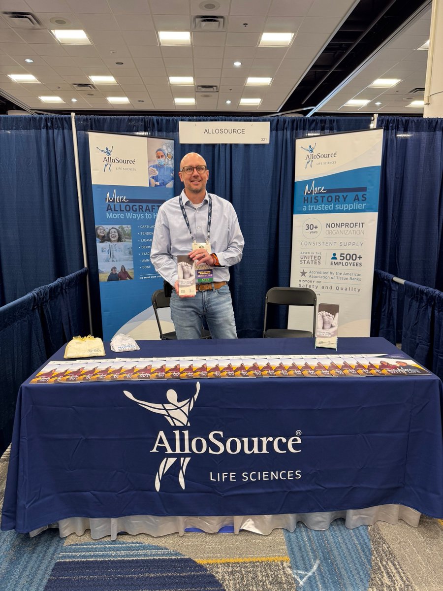 We were proud to be a sponsor at the American Association of Tissue Bank's Annual Meeting! Our placenta donation program is another way we are able to honor the gift of donation. Learn more at donatemyplacenta.org!