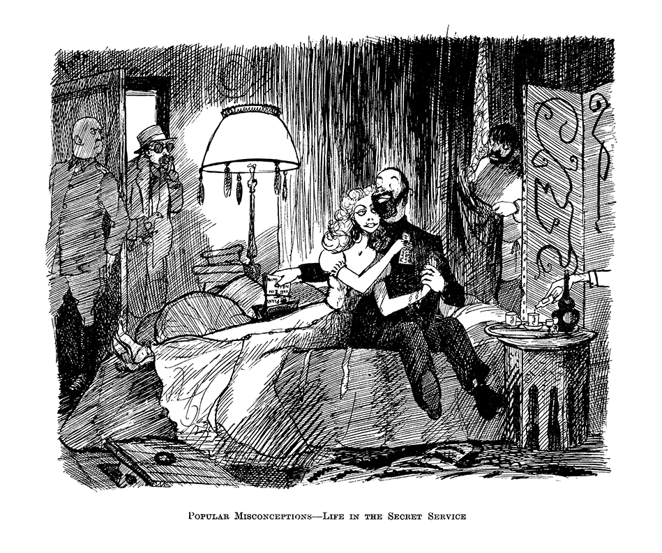 PontWorld's tweet image. With espionage in the news, here&apos;s #PONT&apos;s take on the spy world, from 25 October 1939: POPULAR MISCONCEPTIONS - LIFE IN THE SECRET SERVICE #spying #China #espionage