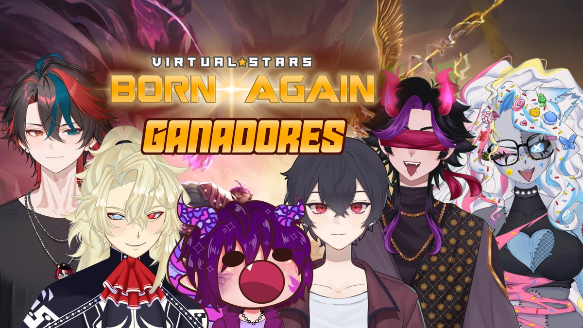 Y antes de pasar a nuestro siguiente evento... 👀

FELICIDADES por ganar el Torneo🏆
Virtual Stars - Born Again

Muchas gracias por su participación al igual que a todos los demás y esperamos verlos en nuestro siguiente evento ✨

#VirtualStars #VSBornAgain
