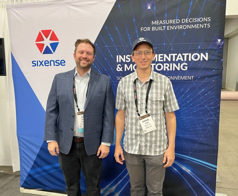 SixenseNA's tweet image. Booth #601 is where the good conversations (and good times) are happening at #DFI50!
Kyle Shatzer & Raphaël Victor are here repping Sixense — stop by to explore our innovative monitoring for deep foundations.
#SixenseNorthernAmerica #GeotechnicalEngineering #DFI2025