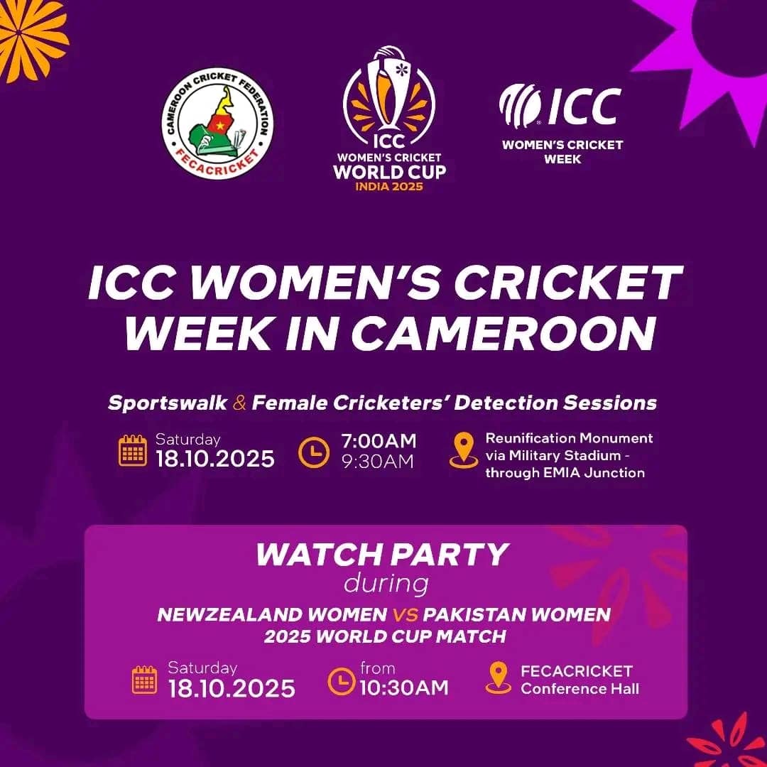 Cameroon Cricket Federation (@fecacricket237) on Twitter photo 
