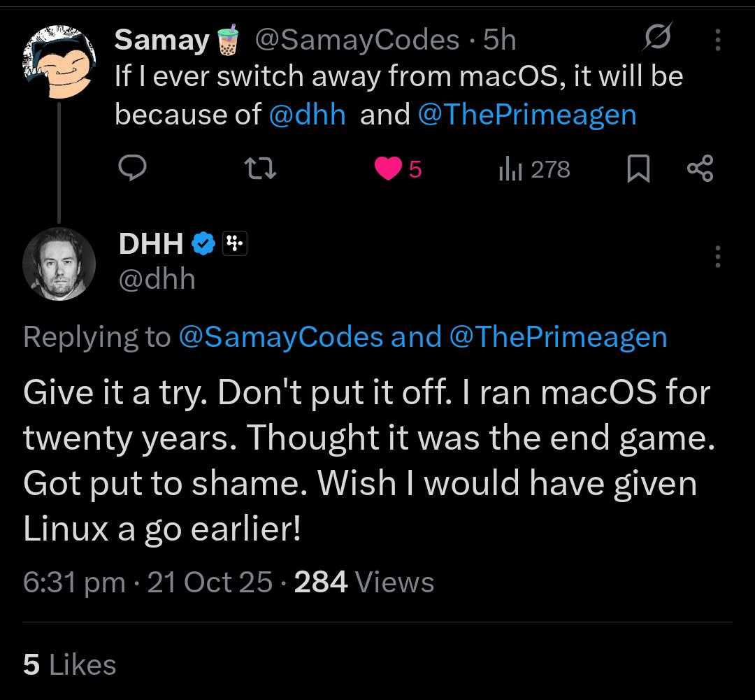 SamayCodes's tweet image. Never leaving this app @elonmusk