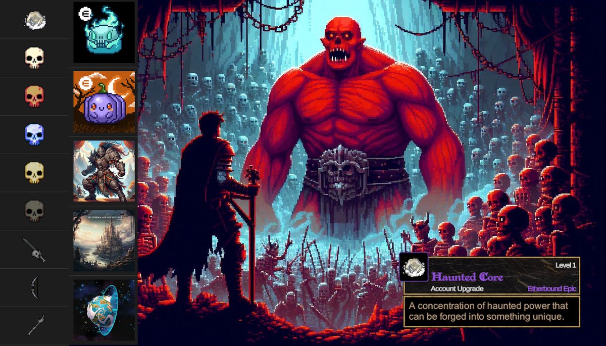 Hey All! The Etherscape Haunted Core sale is live now of @Enjin @NFT_io. Grab some while you can and participate in the "Shrok's Haunting" event to mint them into amazing rewards!

Sale: nft.io/asset/2100-79
Event: whitepaper.etherscape.io/gameplay/timed…