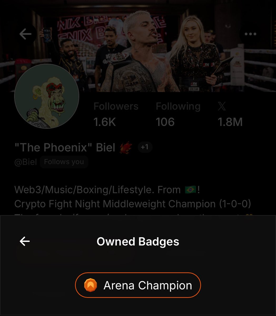 A token named $BIEL was launched by <a href="/Biel/">"The Phoenix" Biel 🐦‍🔥</a> on October 15th, 2025. He stated:

“So many people asked me to launch a token on <a href="/TheArenaApp/">The Arena ⚔️</a> whitelisted ticket holders, Arena OGs, and Arena Champions. And I didn’t buy any! $BIEL is all yours.”

This meant he launched the token without