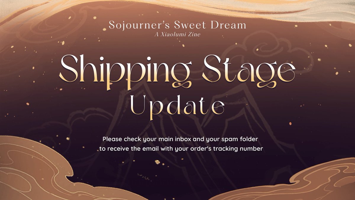 🏮 Shipping Update 🏮
We have sent all tracking numbers for every order.
If you haven’t received the email, or if your delivery seems to be taking longer than expected, please feel free to contact us directly or via email 💖