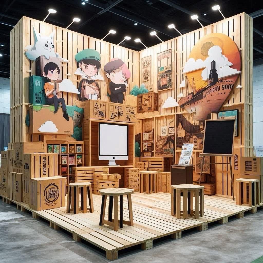HololExh's tweet photo. "كل تفصيلة تحكي قصة! 🎨✨ في كل جناح نصممه وننفذه، نسعى لخلق عالم خاص يعكس هوية عملائنا بأ��لوب فريد ومبتكر. هذا الجناح ليس مجرد مساحة عرض، بل تجربة متكاملة تأسر الحواس وتلهم الأفكار.

دعنا نحول رؤيتك إلى واقع مبهر! هل أنتم مستعدون لفعالية تتجاوز التوقعات؟ #تنظيم_فعاليات #تصميم https://t.co/H8n5lt1KMZ