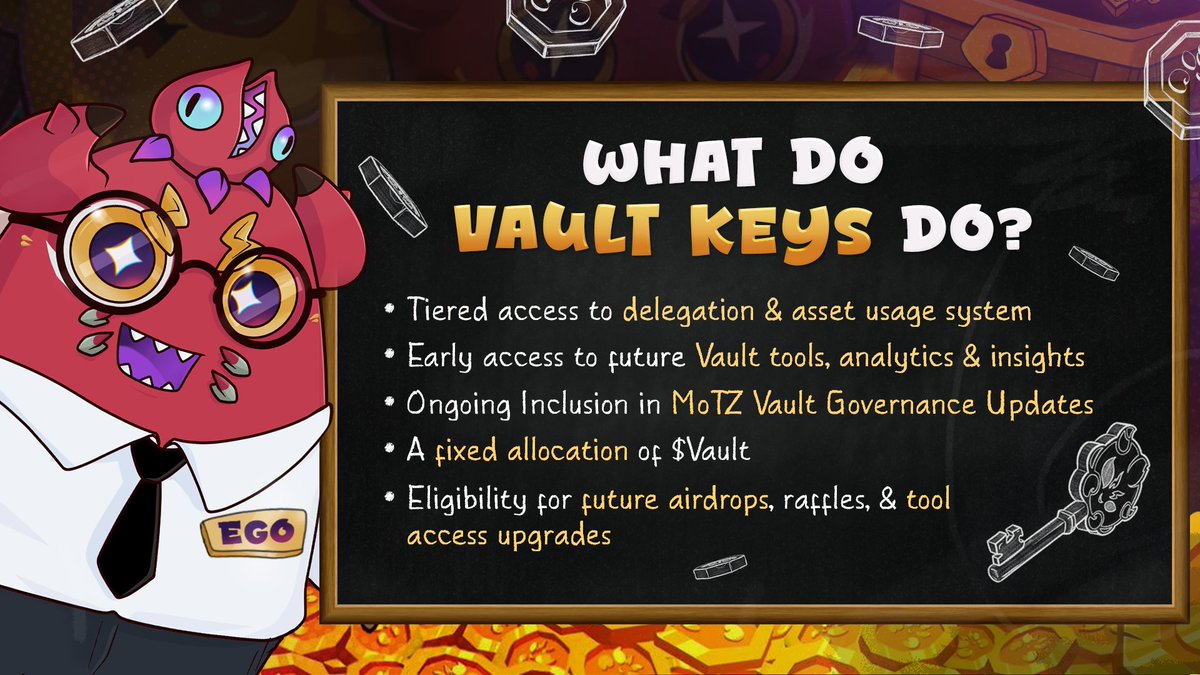 Hey <a href="/Ronin_Network/">Ronin</a>!

Professor Ego is here to tell you what our Vault Keys will do 👇