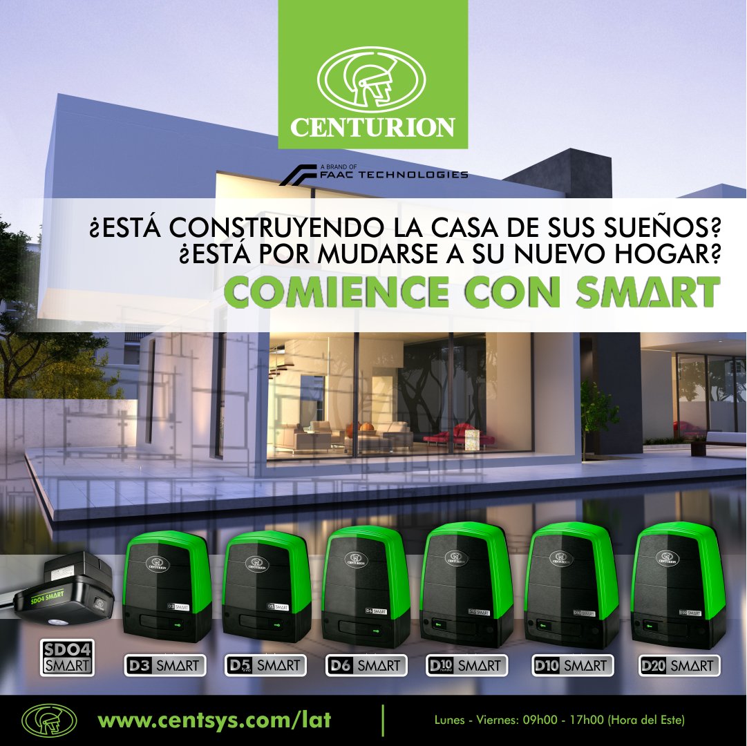 CentSys_Es's tweet photo. ¿𝗘𝘀𝘁𝗮́ 𝗰𝗼𝗻𝘀𝘁𝗿𝘂𝘆𝗲𝗻𝗱𝗼 𝗹𝗮 𝗰𝗮𝘀𝗮 𝗱𝗲 𝘀𝘂𝘀 𝘀𝘂𝗲𝗻̃𝗼𝘀? ¿𝗦𝗲 𝗺𝘂𝗱𝗮 𝗮 𝘀𝘂 𝗻𝘂𝗲𝘃𝗼 𝗵𝗼𝗴𝗮𝗿? 𝗖𝗼𝗺𝗶𝗲𝗻𝗰𝗲 𝗰𝗼𝗻 𝗦𝗠Δ𝗥𝗧.

Nada se compara con la emoción de comenzar una nueva etapa. Ya sea que esté diseñando desde cero o recién instalado en su nuevo hogar, CENTURION le da la bienvenida con soluciones de automatización de primer nivel.

Desde la puerta de entrada hasta la cochera, tenemos todo cubierto.

Nuestra gama de motores 𝗦𝗠Δ𝗥𝗧 para puertas y cocheras está diseñada para ofrecerle comodidad, control y un estilo de vida sin interrupciones desde el primer día.

Tanto si es propietario, contratista o desarrollador, automatizar su espacio nunca fue tan elegante ni tan inteligente.

Construya con estilo. Automatice con inteligencia.
Consulte hoy con su distribuidor CENTURION más cercano.

#HaciendoSuVidaMásFácil #SolucionesParaUnHogarInteligente #AutomatizaciónDePortones #CenturionSMART #HogarParaSiempre #AutomatizaciónDelHogar #Portones #MotoresParaPuertas #TecnologíaParaElHogar #Cochera #MotoresParaPuertasDeCochera #LATAM #CenturionSystems #CENTURION #CenturionSystemsLATAM
