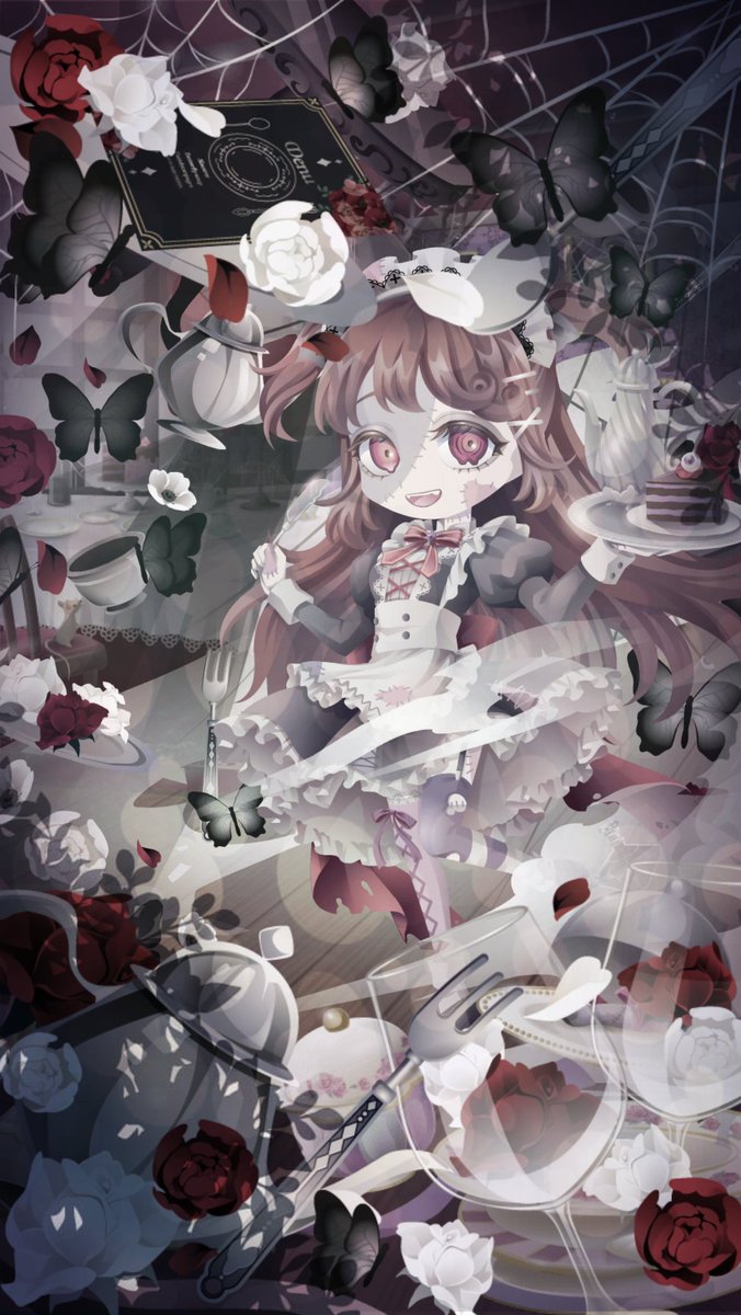 ring0_4me's tweet image. 「冥府の給仕人」🍴🍷
復刻きせかえパック vol.108

※サブ垢
#ココプレ #cocoppaplay