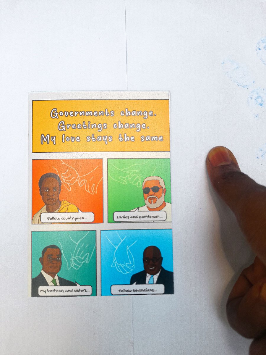 If you're looking for the perfect way to say, "While everything else in Ghana keeps changing, my heart still votes the same. You ❤️!", the search is over!

A card for that friend or partner whose loyalty outlasts every season! 
yobbingsgh.myshopify.com/products/gover…
#YobbingsAt10