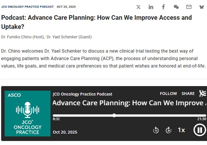 Fumiko Ladd Chino, MD, FASCO tweet media