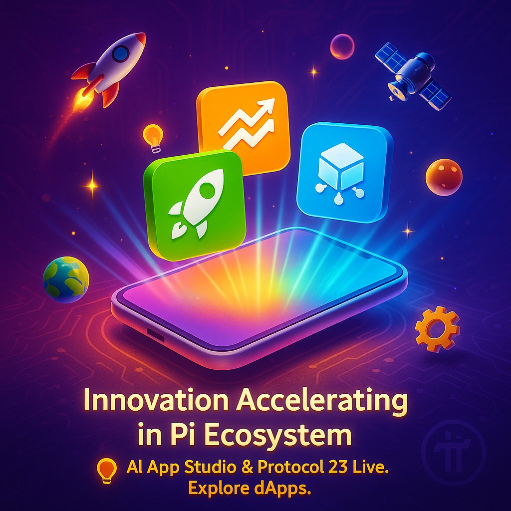DrChengdiaoFan's tweet image. 🚀 Innovation is accelerating in the Pi Ecosystem! ⚡
The future is being built right now with:
🤖 AI-powered Pi App Studio — create, deploy & monetize smarter than ever!
🔗 Protocol 23 testing — unlocking real-world utility & scalability 🌐
💡 New dApps launching daily —…