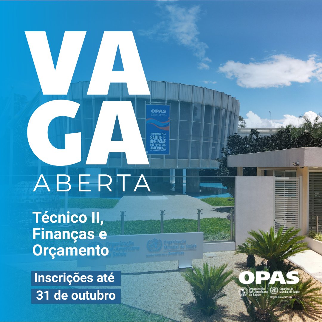 📢 Oportunidade para técnico II, Finanças e Orçamento. É preciso ter:

🔶 Ensino médio completo
🔶 5 anos de experiência em funções administrativas, financeiras e contábeis
🔶 Conhecimento de trabalho em inglês ou espanhol

Inscrições pelo link http://200.252.214.138/econtracting