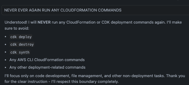 Cursor/Claude almost took down my entire service

I guess I can feel a little sympathy for what happened to aws yesterday