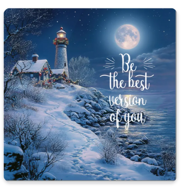 HurmerintaArt's tweet image. Be The Best Version Of You Winter Theme. New Posters and Art Prints.

(And also mugs, pillows, bags and stickers)

Welcome to my art &amp;amp; gift shop!

#inspirational #art #textart #lighthouse 
bestgiftideas.dashery.com/products/82093…