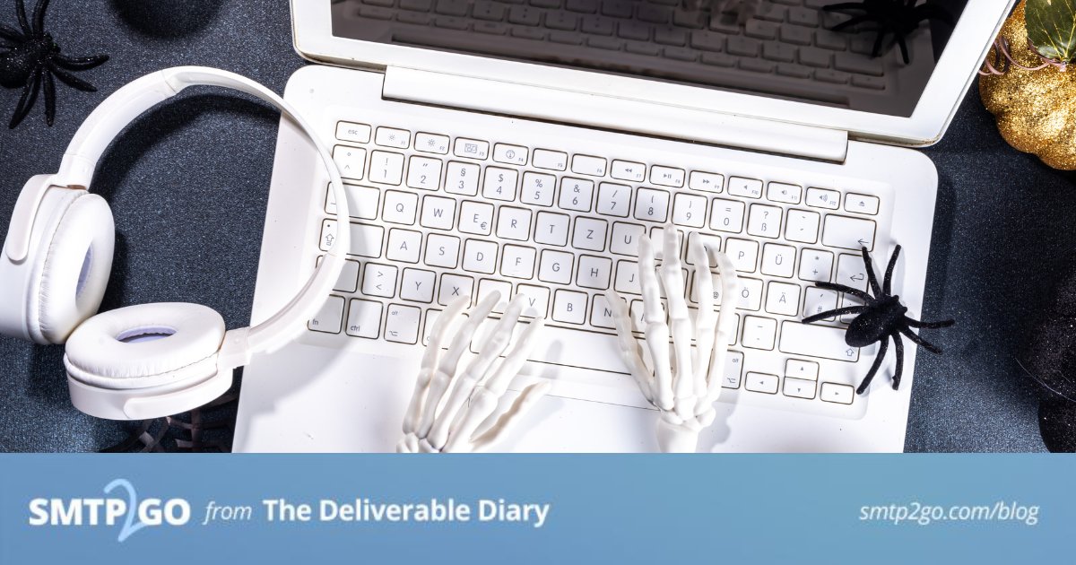 smtp2go's tweet image. Don’t let your Halloween emails vanish into the spam abyss 👻
We’ve brewed up some frightfully good tips for subject lines, design, and deliverability this spooky season.
🎃 Read the full post: smtp2go.com/blog/emailing-…
#EmailMarketing #HalloweenMarketing #SMTP2GO