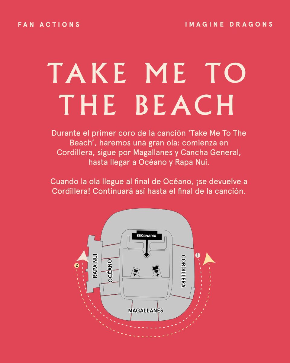¿Están list@s para el LOOM World Tour de <a href="/Imaginedragons/">Imagine Dragons</a>? 🐉 ¡Conoce los fan actions organizados por <a href="/dragonschilefc/">Imagine Dragons Chile</a> para vivir junt@s una noche inolvidable! 🤩 

🎟️ Últimas entradas en ticketmaster.cl/event/imagine-…