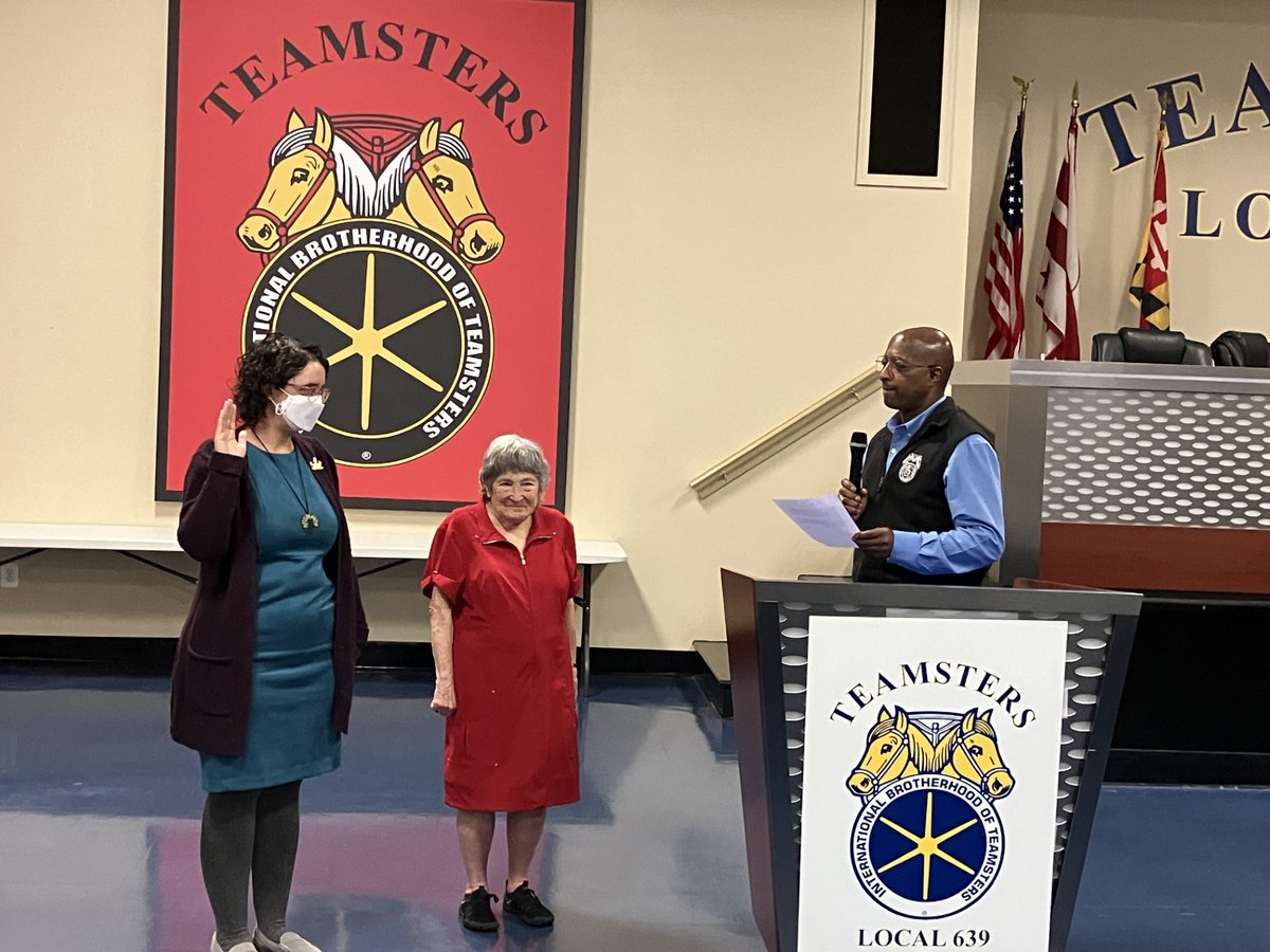 🚨 Big news for the labor movement in D.C.!

WTU President Laura Fuchs has been elected and sworn in to the Executive Board of the Washington Metro Labor Council!

Her voice at the table means educators, students, and workers across the region have a fearless advocate fighting