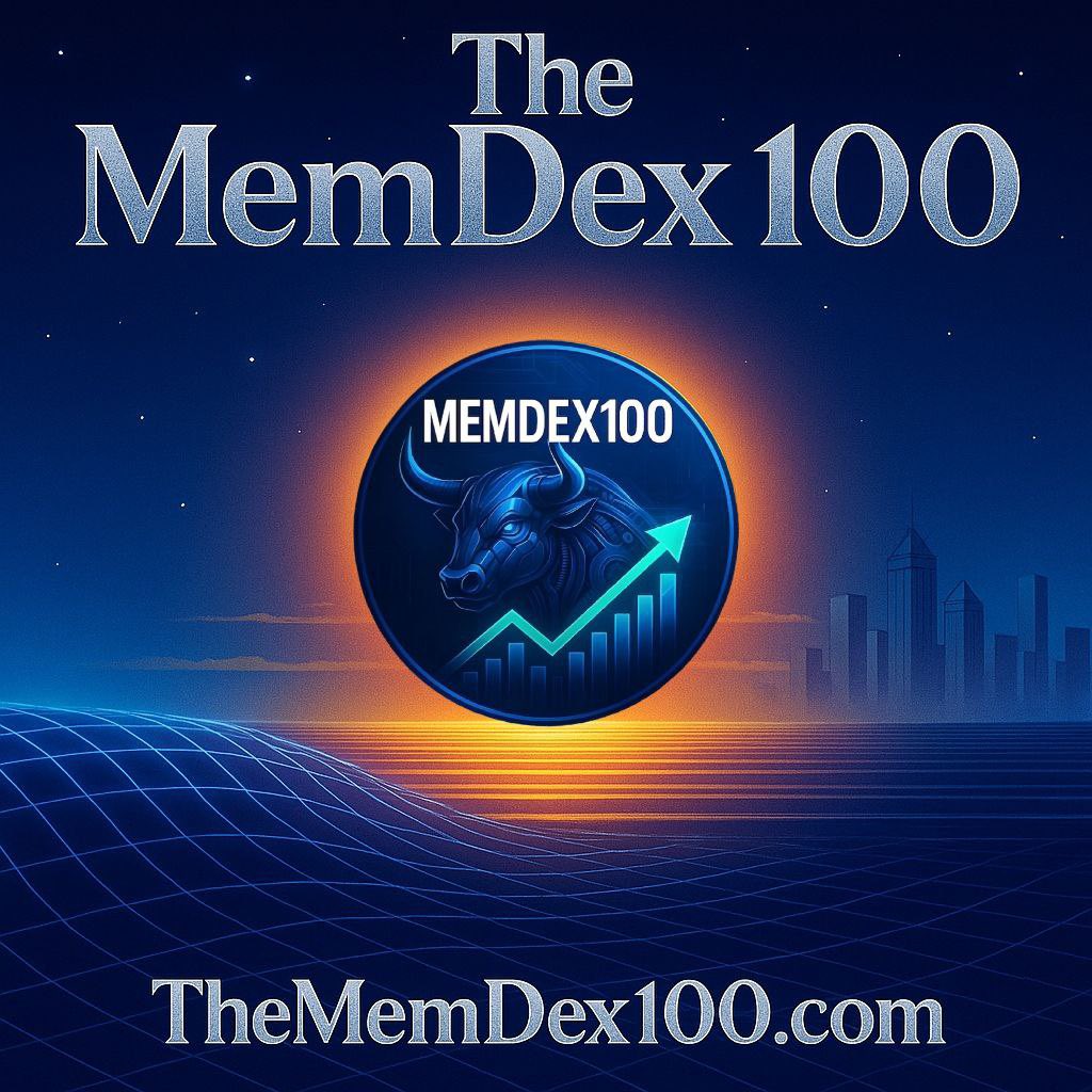 NEOONE (@neoone150510) on Twitter photo <a href="/MartiniGuyYT/">That Martini Guy ₿</a> From shadowed corners of finance to 500M users - stablecoins are rewriting what inclusion means. It’s not just adoption, it’s empowerment. $MEMDEX echoes that same mission: access for all, powered by AI, community, and transparency. 💪
Did you know… ‘The MemDex100 Automated <a href="/MartiniGuyYT/">That Martini Guy ₿</a> From shadowed corners of finance to 500M users - stablecoins are rewriting what inclusion means. It’s not just adoption, it’s empowerment. $MEMDEX echoes that same mission: access for all, powered by AI, community, and transparency. 💪
Did you know… ‘The MemDex100 Automated