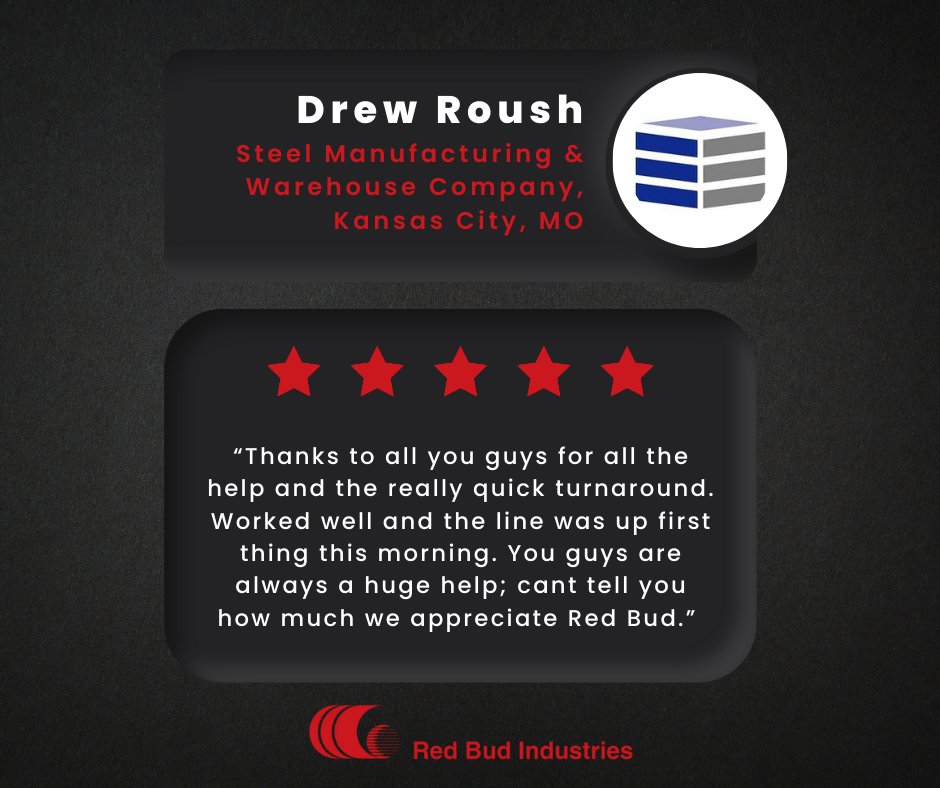 At Red Bud Industries, our customers are our top priority! That’s why our service team is available around the clock, 24 hours a day, 7 days a week, ready to assist in whatever capacity is needed to keep your Red Bud Equipment running smoothly. 
redbudindustries.com/customer-comme…