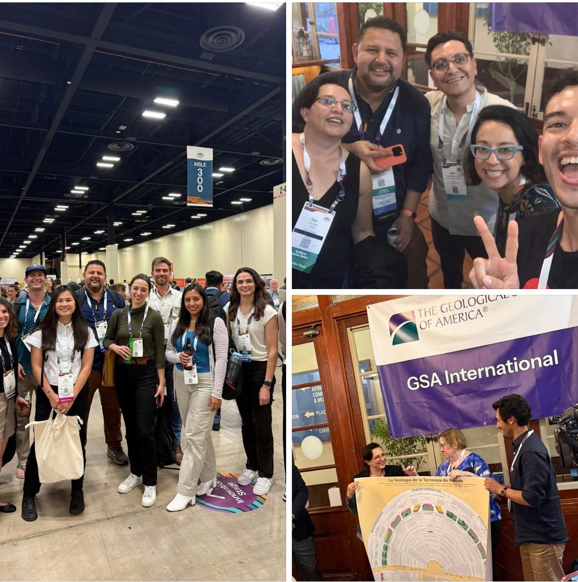 🌎⛰️🪨 Great second day at #GSAConnects2025! Inspiring moments at the GSA International Division ceremony, strong UNC representation, and wonderful exchanges with our Cordilleran and Mexican colleagues. Science and community across borders! 🌍