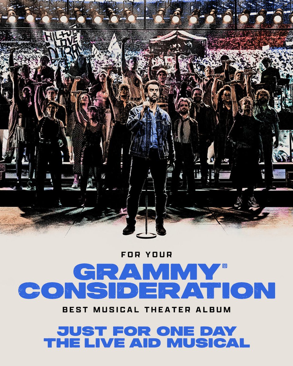 Just For One Day | The Live Aid Musical tweet media