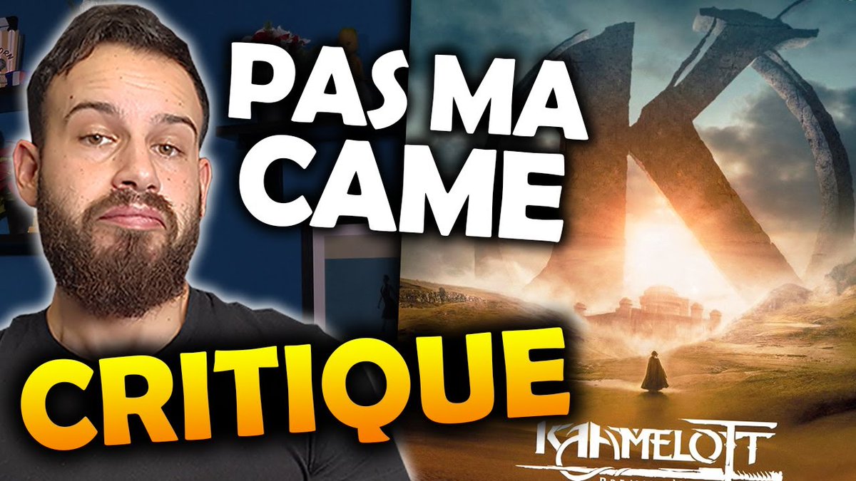 NOUVELLE CRITIQUE !!

On parle aujourd'hui de #Kaamelott !

🔽 LIEN DE LA VIDÉO 🔽
⁩youtu.be/9Q5gpyHEuZk

LIKE ET PARTAGE 🧡