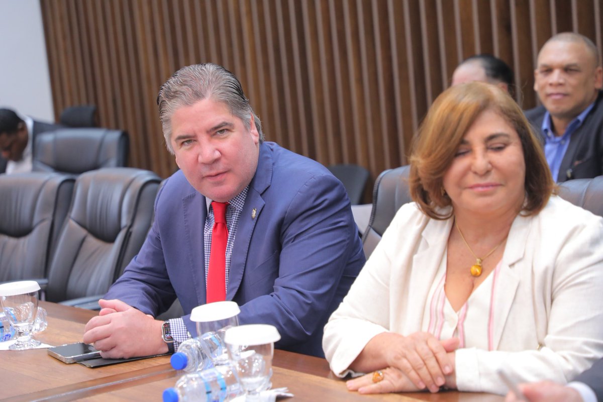 Fortaleciendo los lazos 🇩🇴🤝🇫🇷 junto a la embajadora <a href="/SoniaBarbry/">Sonia Barbry</a> y el Grupo Parlamentario Dominico–Francés.

Cooperación y desarrollo en acción.