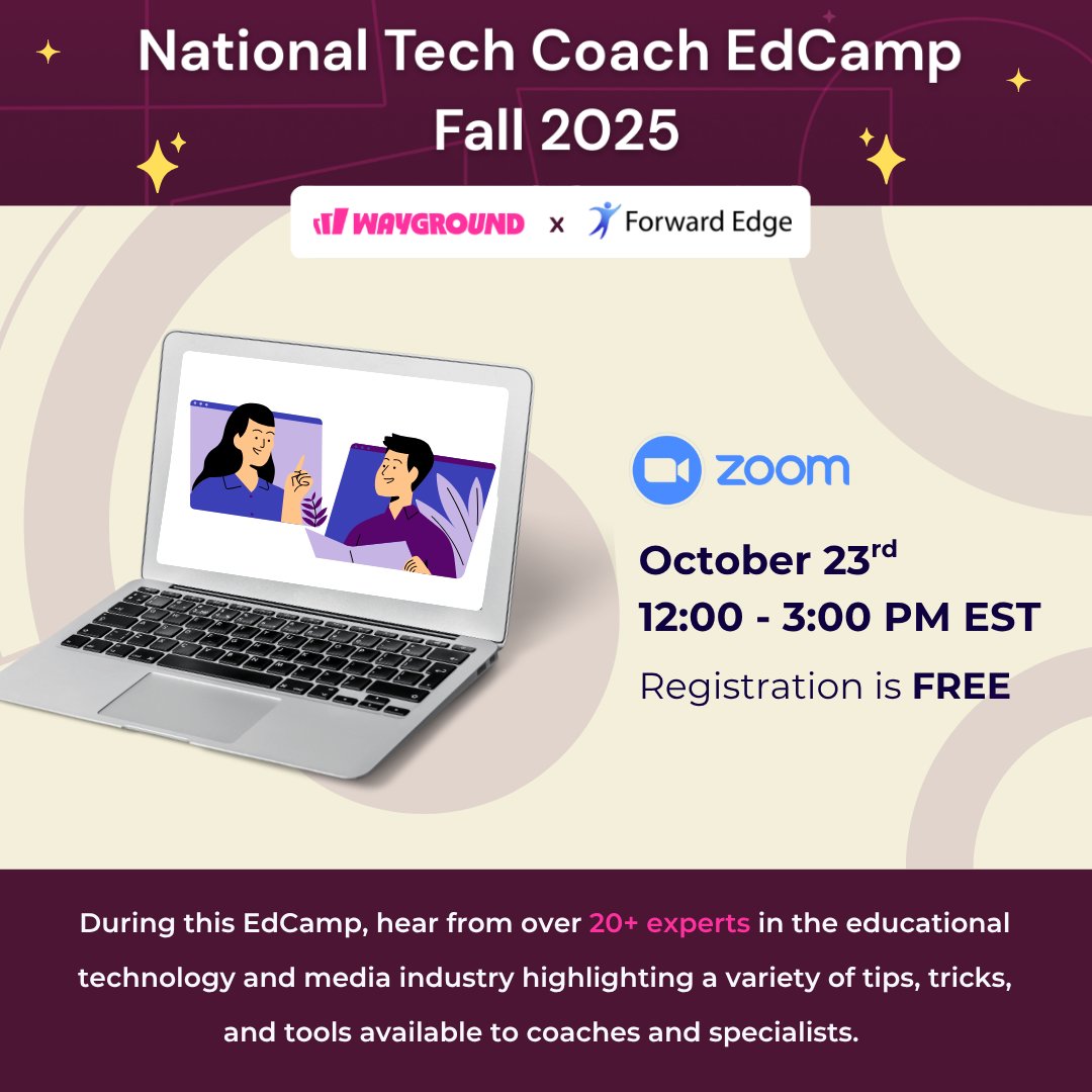 Lisa LeBlanc (@leblancedtech) on Twitter photo I'm so excited to be presenting a session at the <a href="/waygroundai/">Wayground (formerly Quizizz)</a> Tech Coach EdCamp! Every time I attend, I learn something amazing. I hope you'll join us! 
Register here: zoom.us/meeting/regist…
Check out the sessions being offered here: 
docs.google.com/spreadsheets/d… I'm so excited to be presenting a session at the <a href="/waygroundai/">Wayground (formerly Quizizz)</a> Tech Coach EdCamp! Every time I attend, I learn something amazing. I hope you'll join us! 
Register here: zoom.us/meeting/regist…
Check out the sessions being offered here: 
docs.google.com/spreadsheets/d…