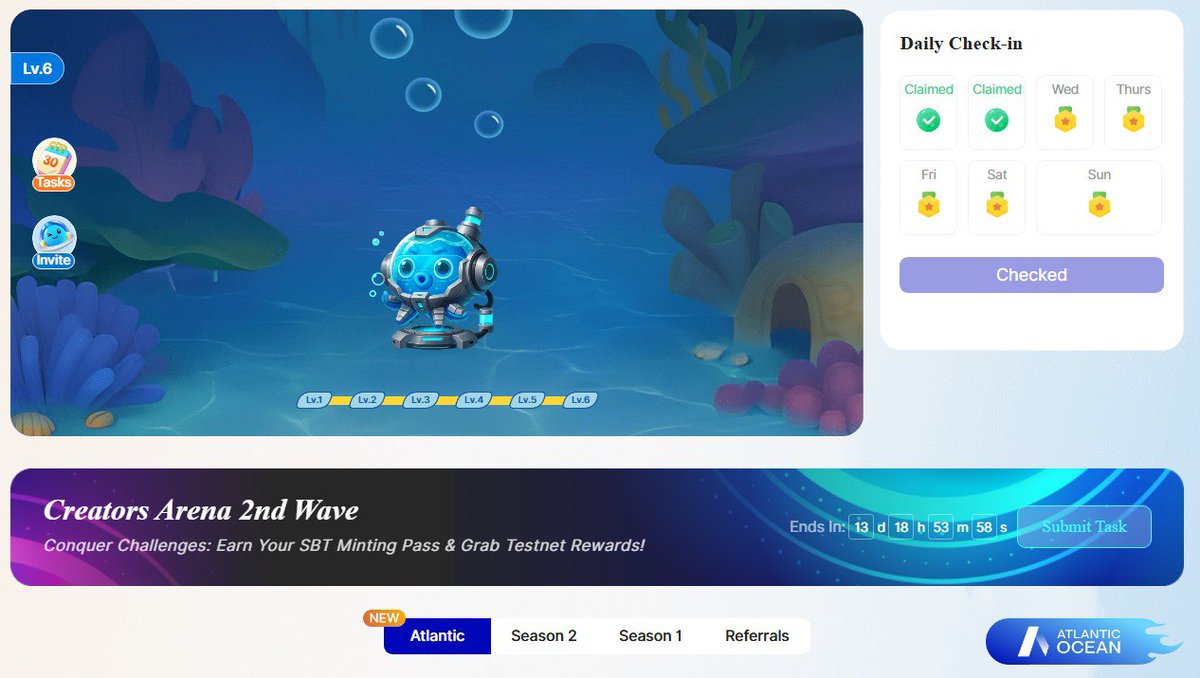 🌊 Ahoy, crew! Pharos Network <a href="/pharos_network/">Pharos | Mainnet Arc</a> just launched AtlanticOcean Testnet – real-world assets meet global liquidity, 50K TPS &amp; <1s finality! EVM + restaking w/ Babylon &amp; Eigenlayer.

✨ Creators Arena 2nd Wave LIVE!
🗓 Oct 21 – Nov 4, 2025 (UTC+8)
🎯 Tasks: Twitter score