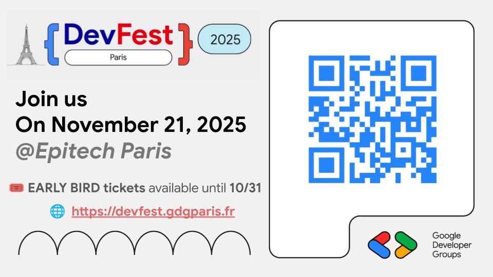 DevFest Paris tweet media