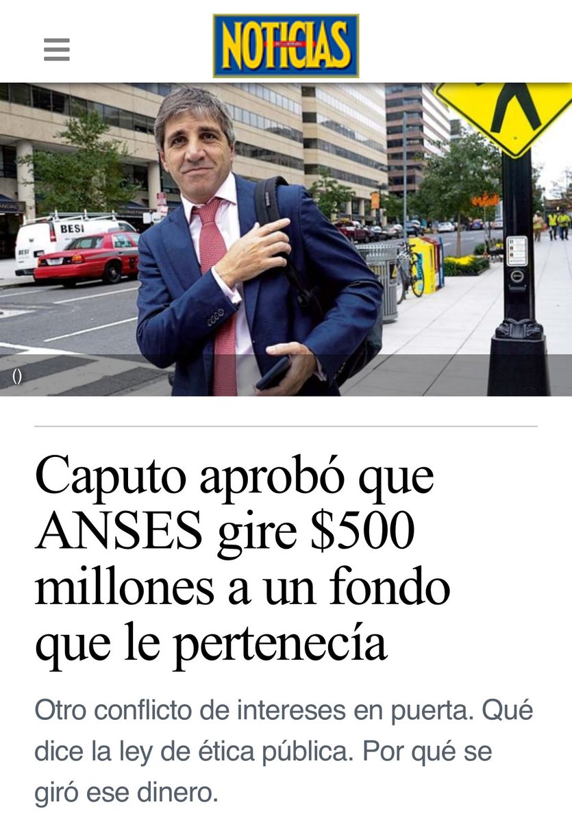 <a href="/LuisCaputoAR/">totocaputo</a> Sí. Siempre por la patria vos, punga.