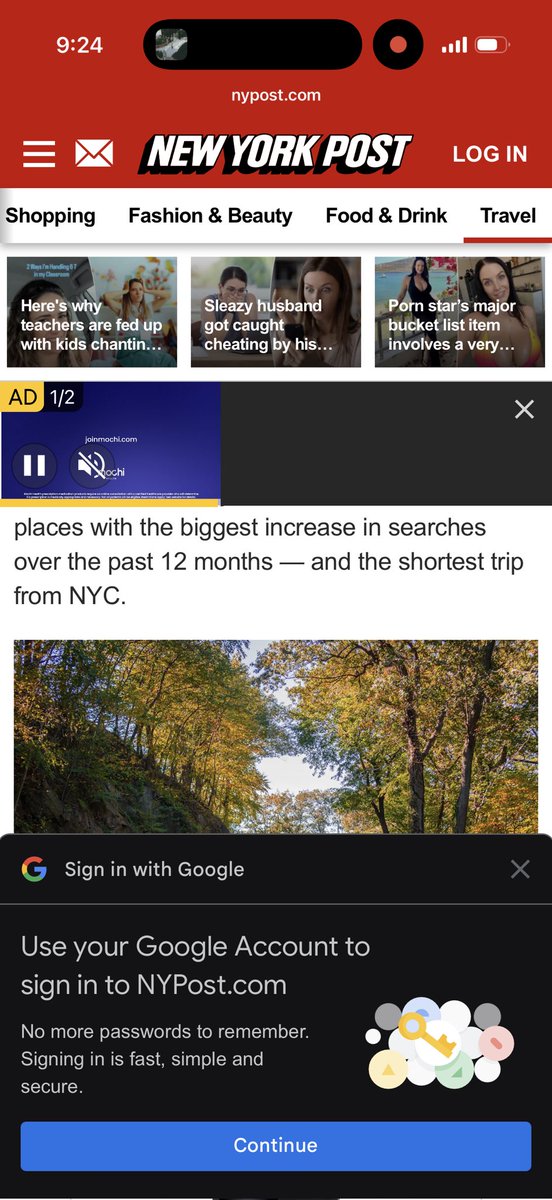Love reading <a href="/nypost/">New York Post</a> on my phone, amazing UX