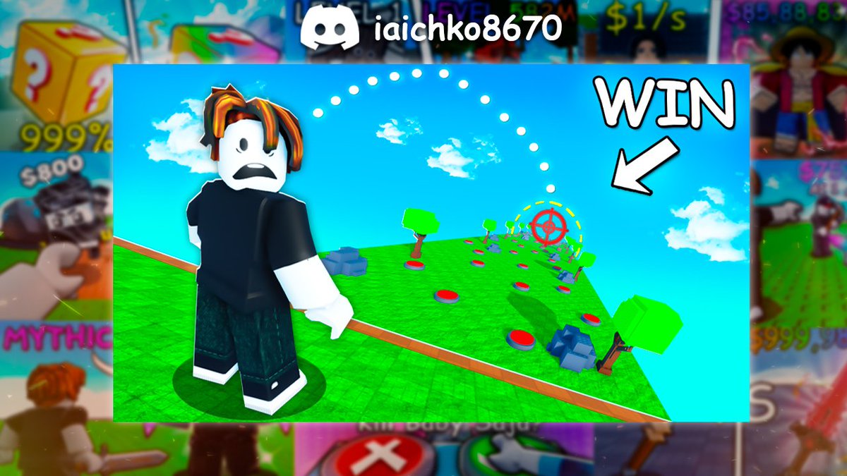 MonluyGFX's tweet image. 😁 Recent Roblox Thumbnail I Made for "Get Down!" 🤩💣
✉️ Discord: iaichko8670
💸Price: 2000 Robux (with tax)
🥳⭐OPEN Commissions!⭐📞
#RobloxDev #RobloxGFX #RobloxCommissions #RobloxArt #ROBLOX #RobloxThumbnail