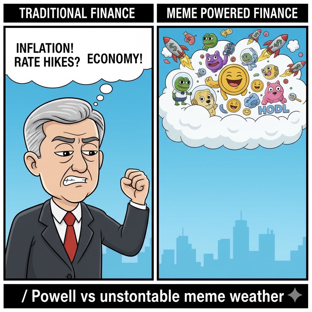 Fed_thememe's tweet photo. $FED Unstoppable Meme Weather! https://t.co/TGJPeQbe9A