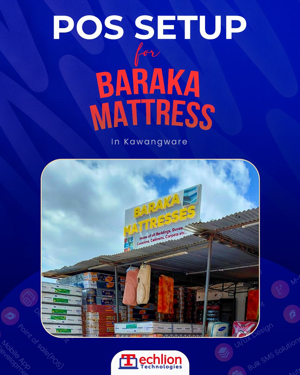 TechlionTech's tweet image. POS installation at Kawangware