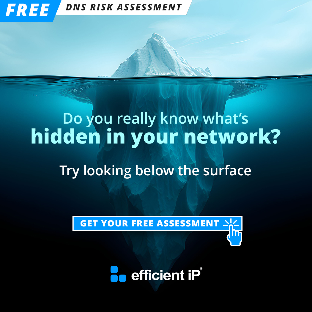 efficientipesp's tweet image. ¿Tu DNS es realmente seguro? 🔍
Con la Evaluación de Riesgos DNS de EfficientIP detecta vulnerabilidades ocultas y recibe un plan de acción para proteger tu red.

📊 Solicita tu evaluación gratuita hoy!
ow.ly/wc6550X7F04

#Ciberseguridad #DNS #DDI #SeguridadTI #EfficientIP