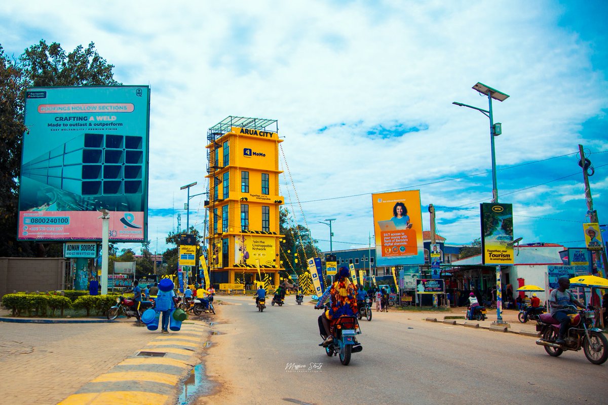 4 frames up for MTN Uganda arua city 🌆