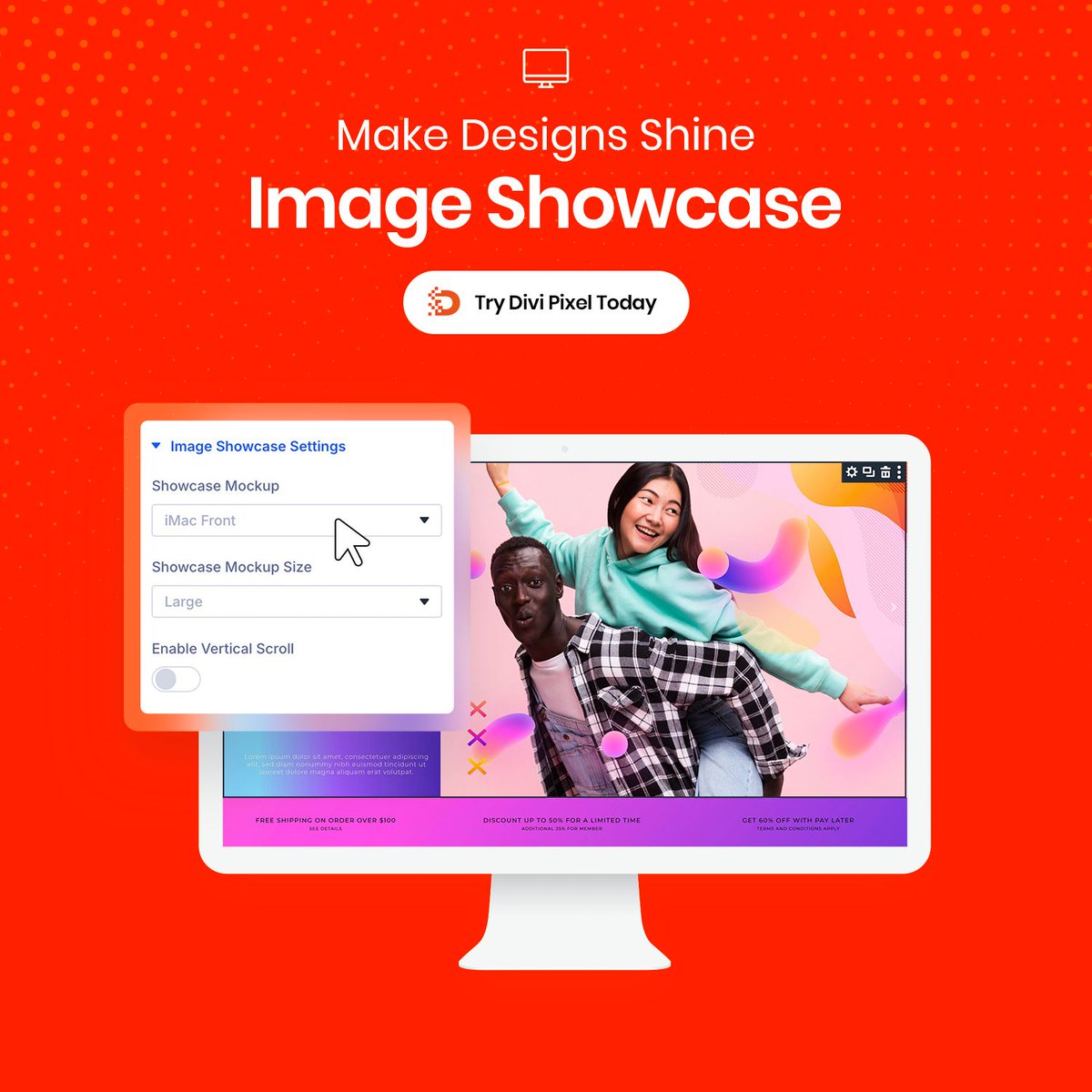 DiviPixel's tweet image. Level up your Divi site! 🚀
Show off your images with our 𝗜𝗺𝗮𝗴𝗲 𝗦𝗵𝗼𝘄𝗰𝗮𝘀𝗲 𝗺𝗼𝗱𝘂𝗹𝗲 – 26 stunning device mockups + smooth slider for ultimate engagement. Make your visuals unforgettable! ✨
👉 divi-pixel.com/modules/image-… #Divi #DiviPixel #CustomModules #DeviceMockup