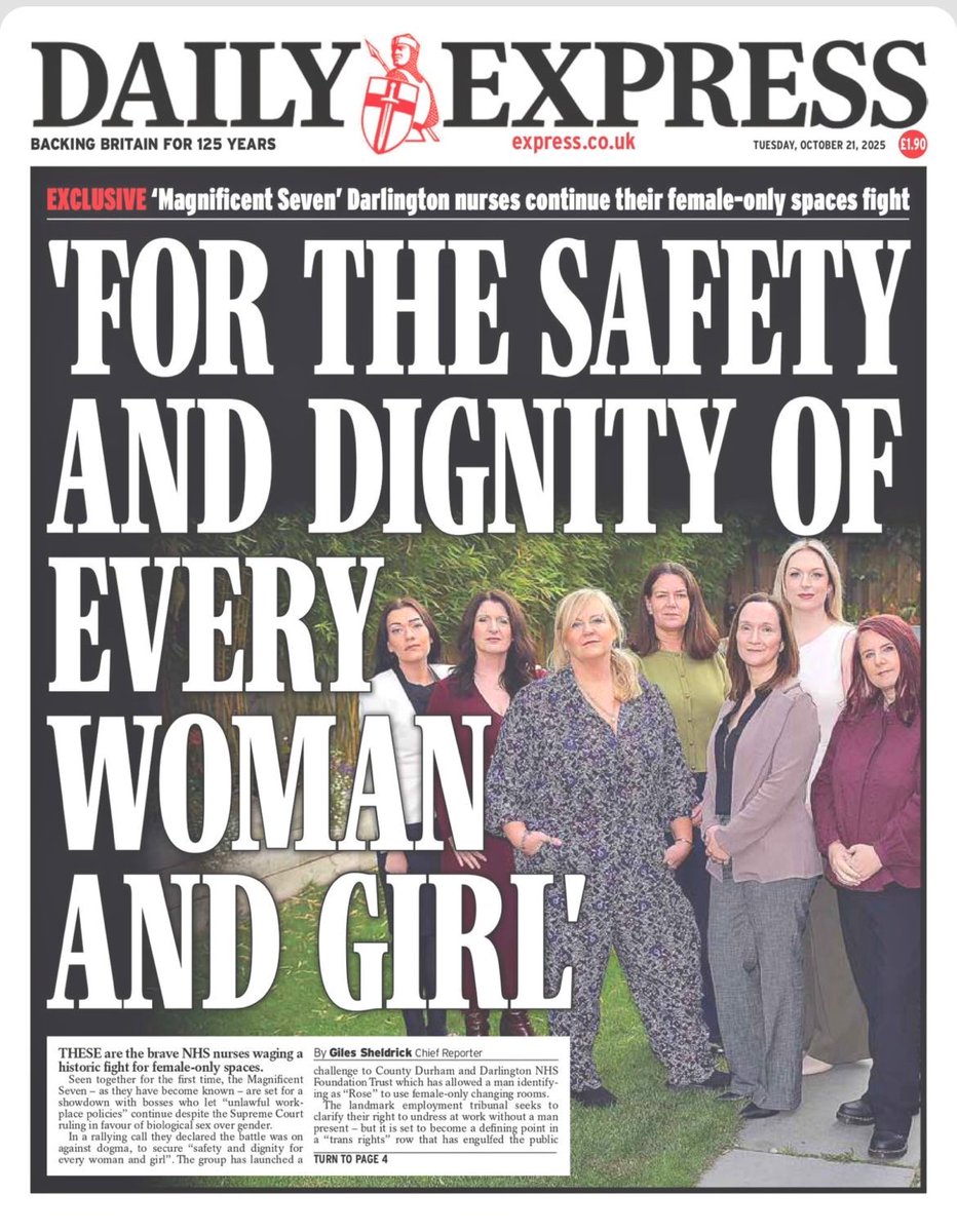 Great to see the Front Page photo on today’s Daily Express taken by North News photographer Will Walker <a href="/WillWalkerNNP/">will  walker</a>