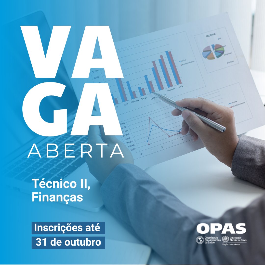 📣 A OPAS está com uma vaga aberta para Técnico II em Finanças. Você pode concorrer caso tenha ensino médio, 5 anos de experiência em funções administrativas, financeiras e contábeis e conhecimento de trabalho em inglês ou espanhol.

➡️http://200.252.214.138/econtracting